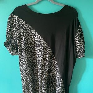 Black Cheetah Tee